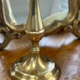 Old brass candle holder