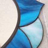 Stained glass mirror