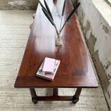 XXL table in solid dark walnut 3m