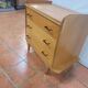 Scandinavian oak chest of drawers from the 1960s.