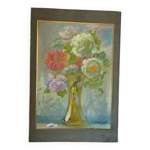 Nature morte signée