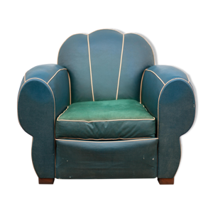 Fauteuil club art déco