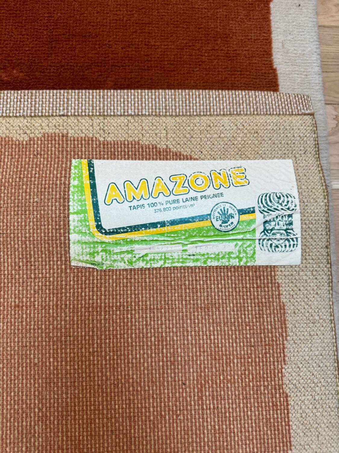 Vintage graphic rug / Amazon