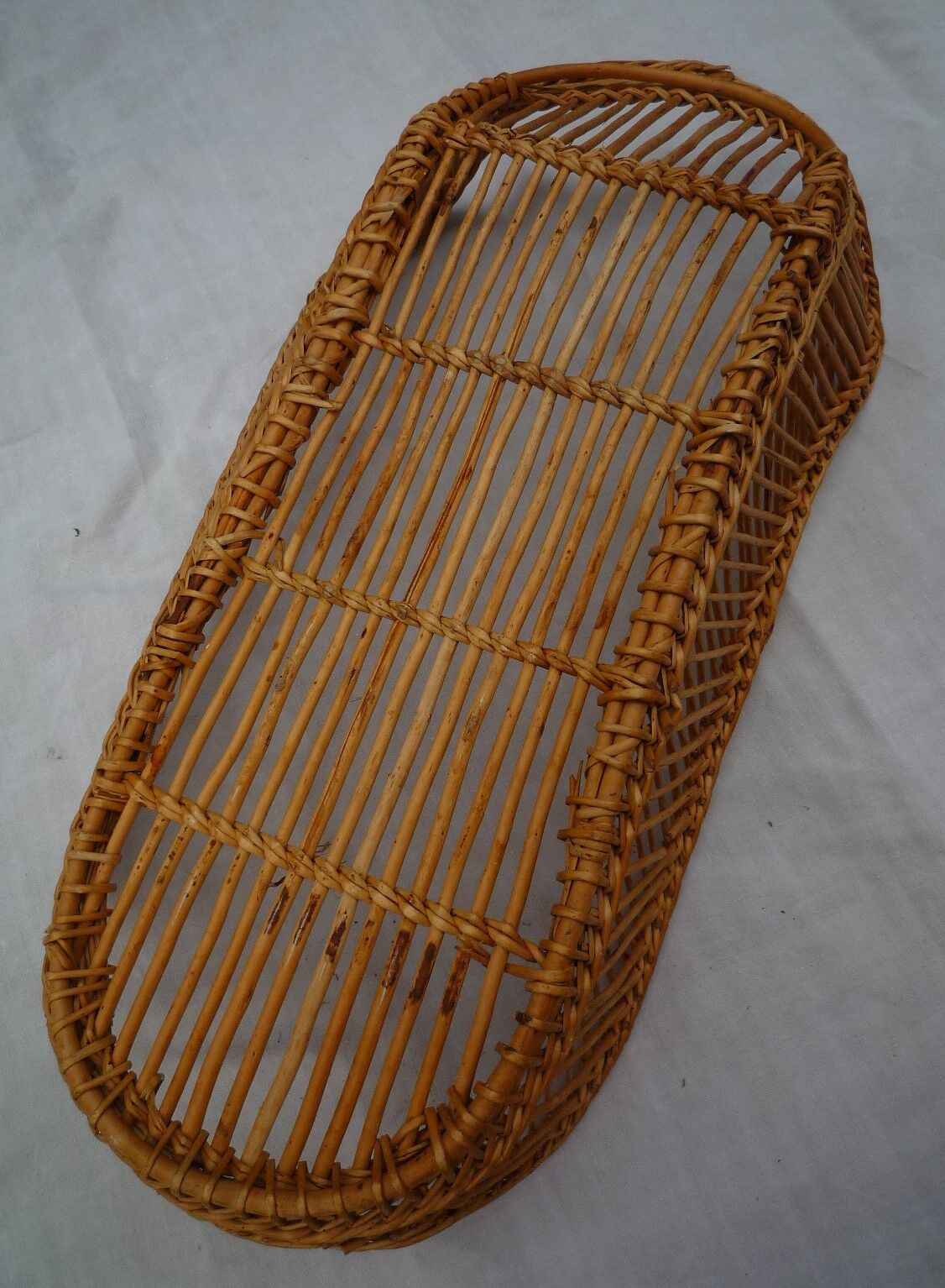 Small basket / rattan pod, 50s