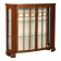 Antique Art Deco display cabinet in mahogany veneer, Italy, 20th century