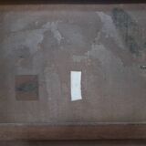 Old oil portrait