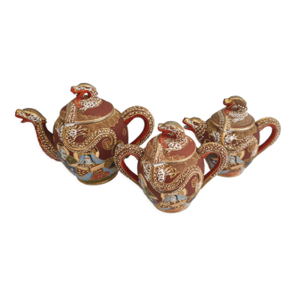 Tea set Satsuma porcelain from Japan