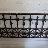 Old cast iron balcony house