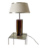 Grande lampe années 70 en plexiglas