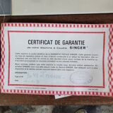 Vintage sewing machine console