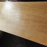 Expandable dining table style art deco years (1950-1970)