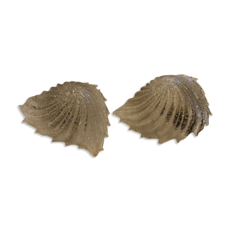Paire d'appliques de murano