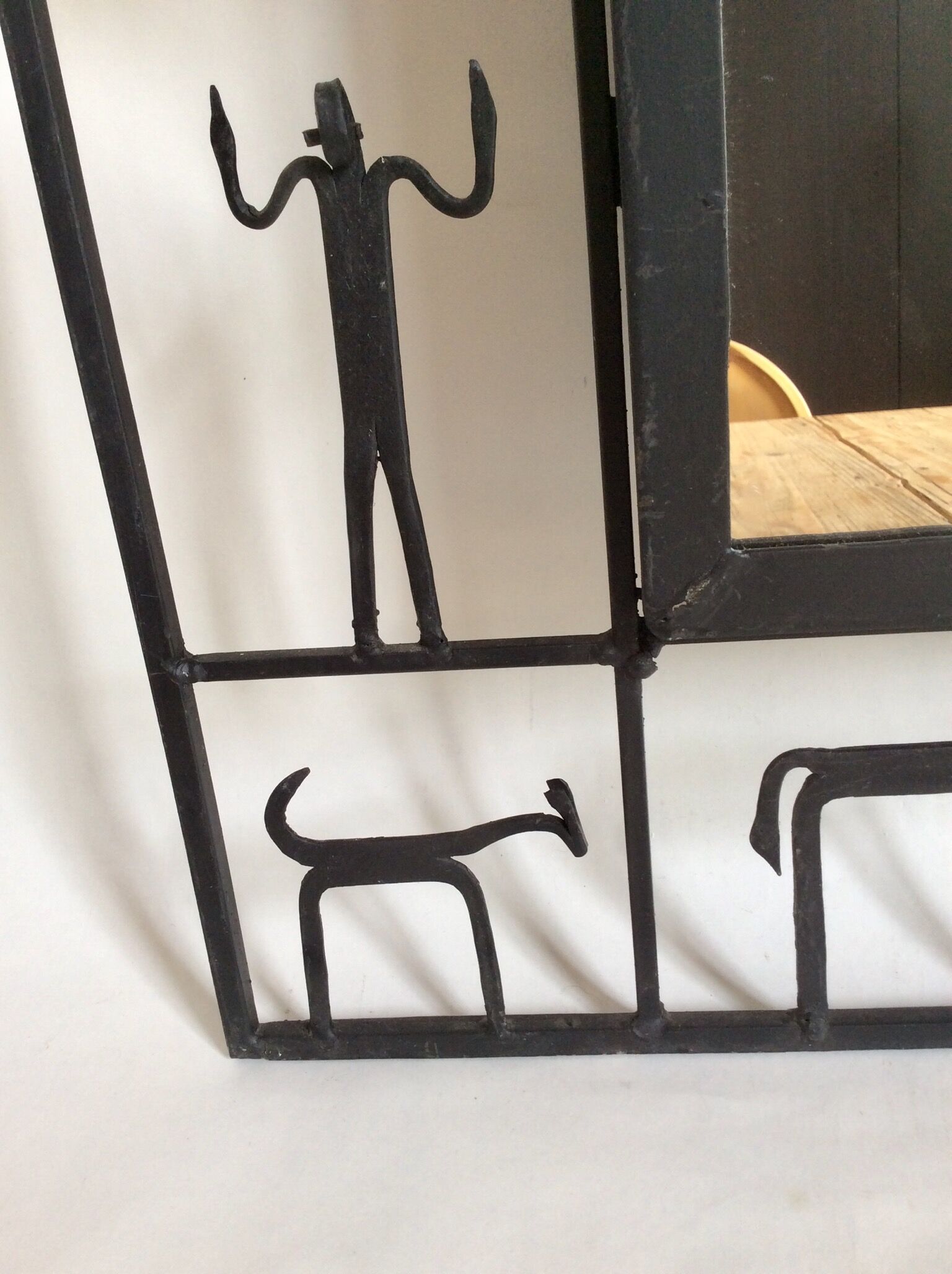 Brutal iron mirror 60x80cm