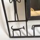 Miroir brutaliste en fer 60x80cm