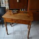 Early 20th century office writing desk louis Philippe solid walnut