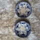 2 19th century compote bowls from Creil Montereau