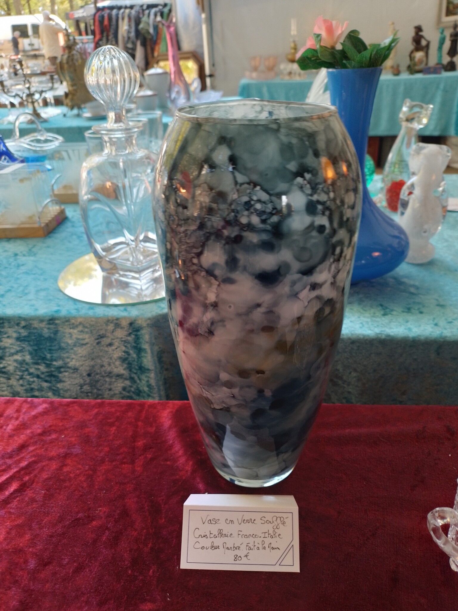 Murano blown vase