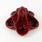 Art deco pipe door in french faience lmb paris, 1930s