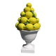 Centrepiece lemons/large fruit bowl in majolica