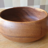 Wooden salad bowl