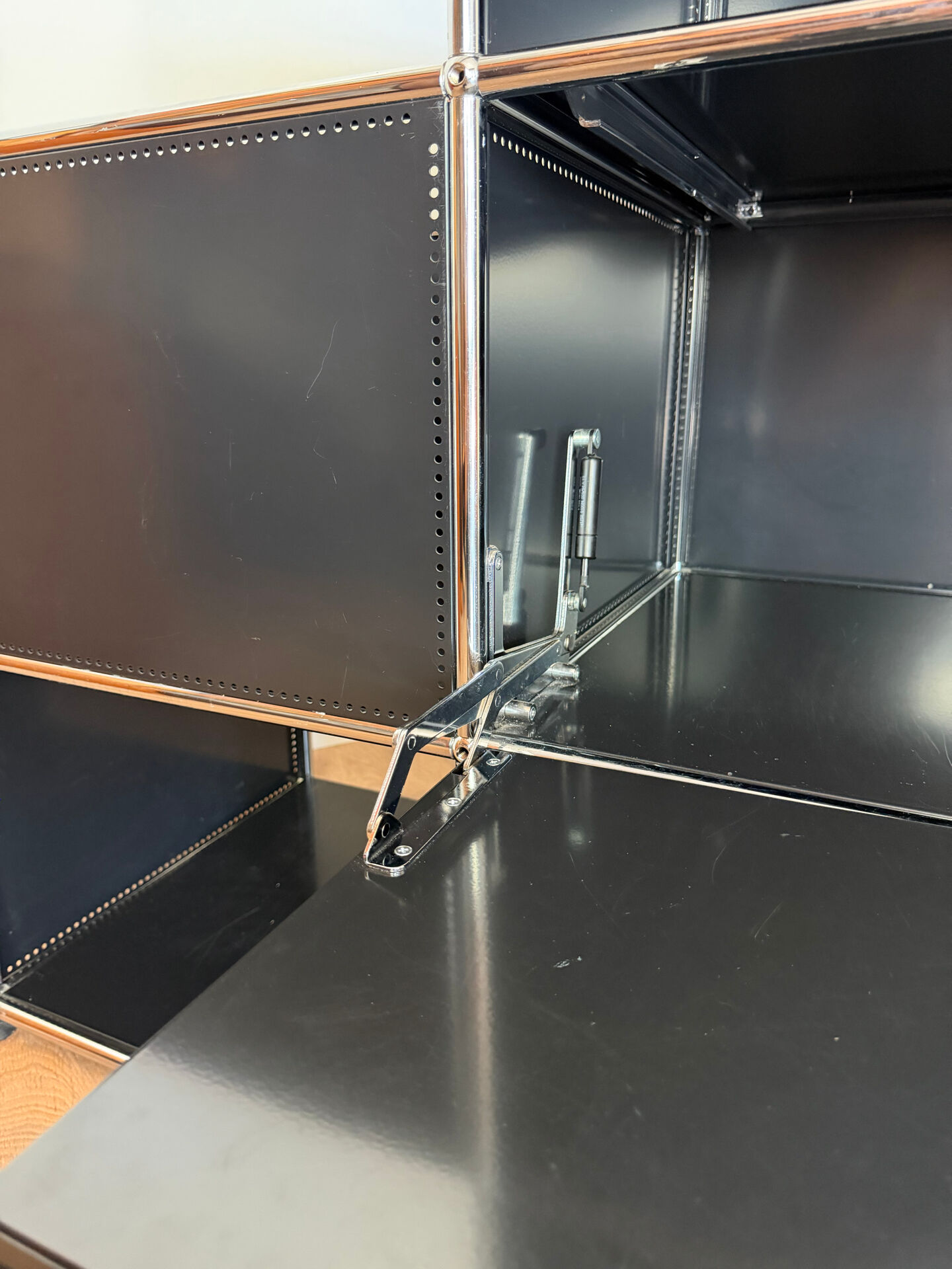 Meuble modulable USM Haller noir