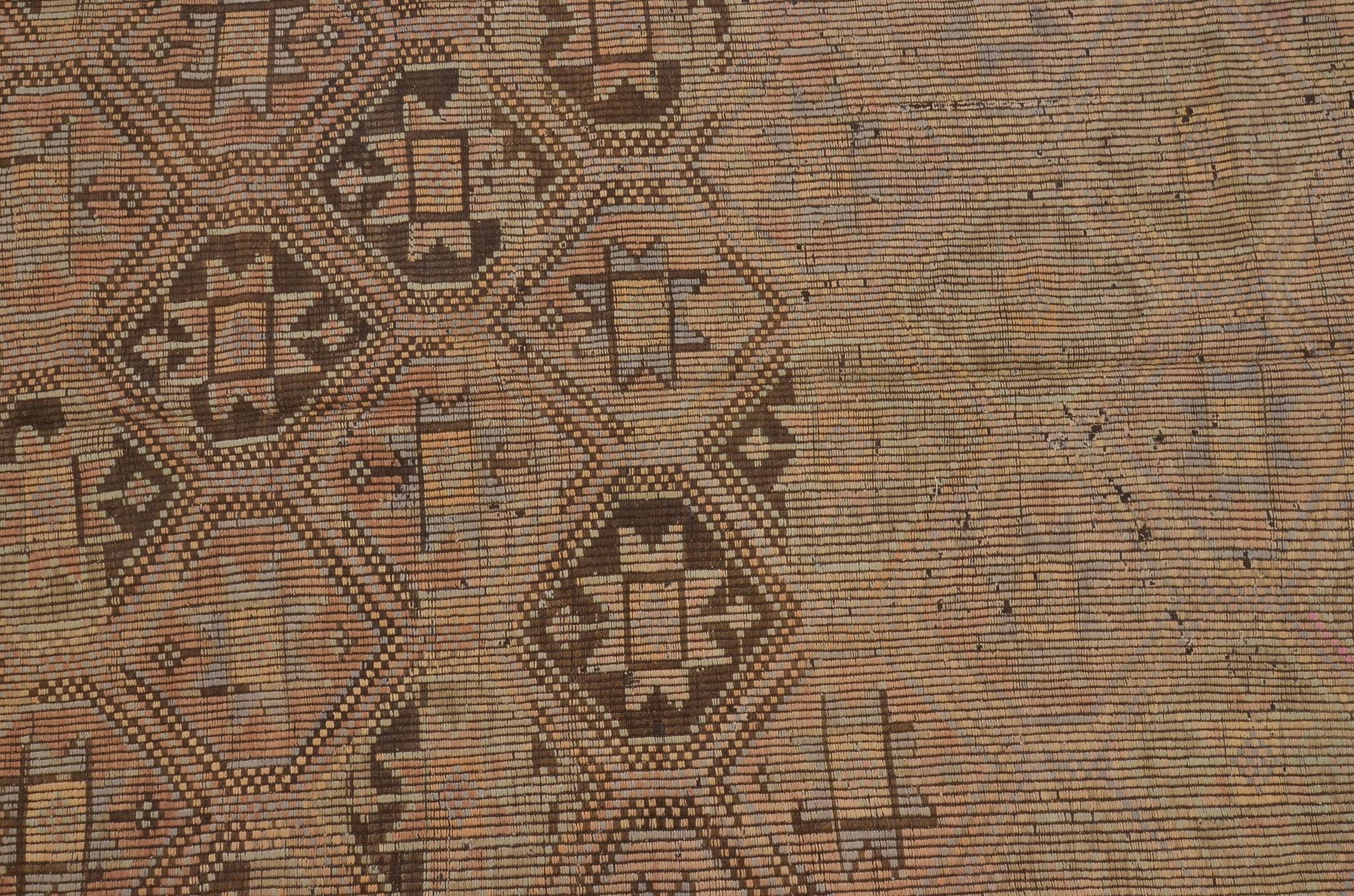 Tapis kilim anatolien vintage Oushak sku c27
