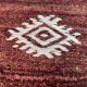 Vintage  Turkish kilim cushion cover , 40 x 40 cm