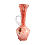 Vintage vase carafe opaline de florence vb murano italy