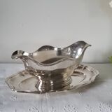 Ercuis Saucière en Métal Argenté