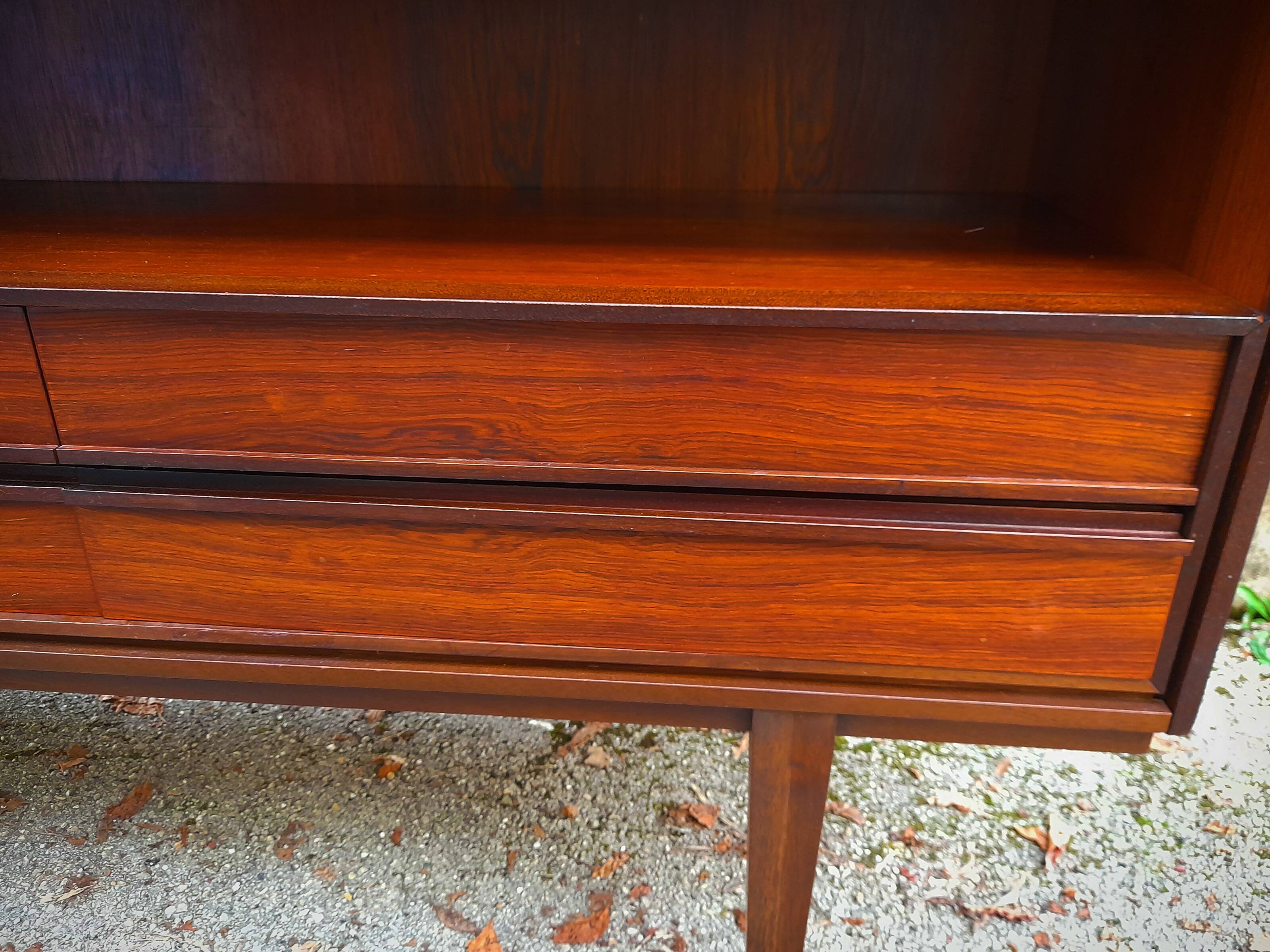 Large Scandinavian rosewood sideboard