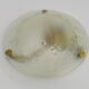 Art Deco washbasin suspension Loti Nancy, Delatte, glass paste, floral decoration