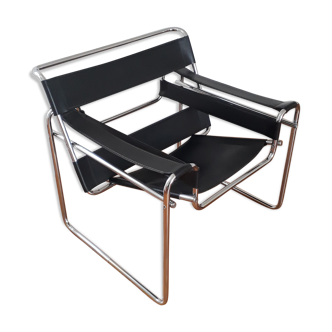 Fauteuil Wassily modèle B3 design Marcel Breuer