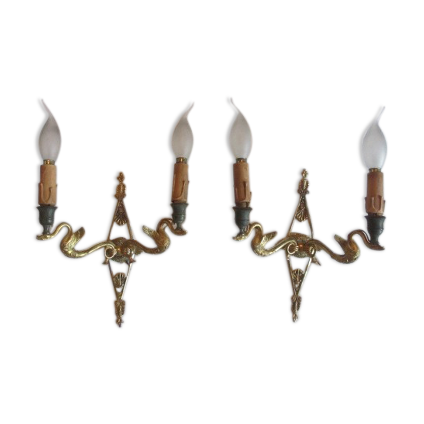 Pair of Empire wall sconces