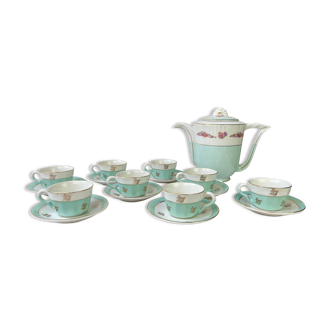 Vintage tea set moulin des loups model "peneloppe"