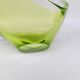 Glass bowl by Paul Kedelv, for flygsfors, 1960s.