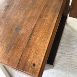 Small oak telephone cabinet