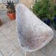 Fiberglass armchair, Merat edition 1950