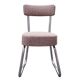 4 Ronéo Pullman chairs, Bauhaus 1950, reupholstered