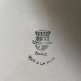 Longchamp dessert plates and oval dish