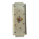 Floral plate C. A. C. Labrut&Cie - Grigny