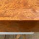 Elm burl coffee table/bar