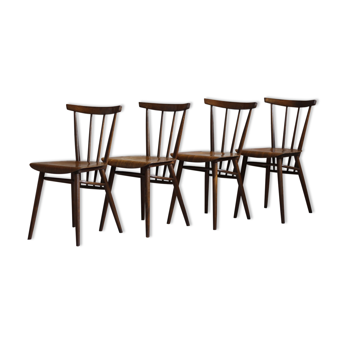 Set of Four Dining Chairs from Tatra Nabytok, Czechoslovakia, 1960s