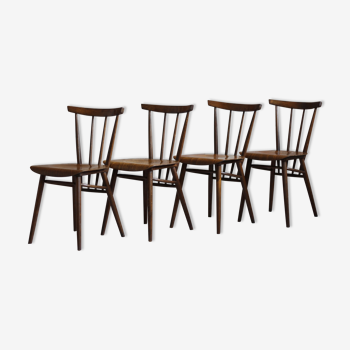 Set of Four Dining Chairs from Tatra Nabytok, Czechoslovakia, 1960s