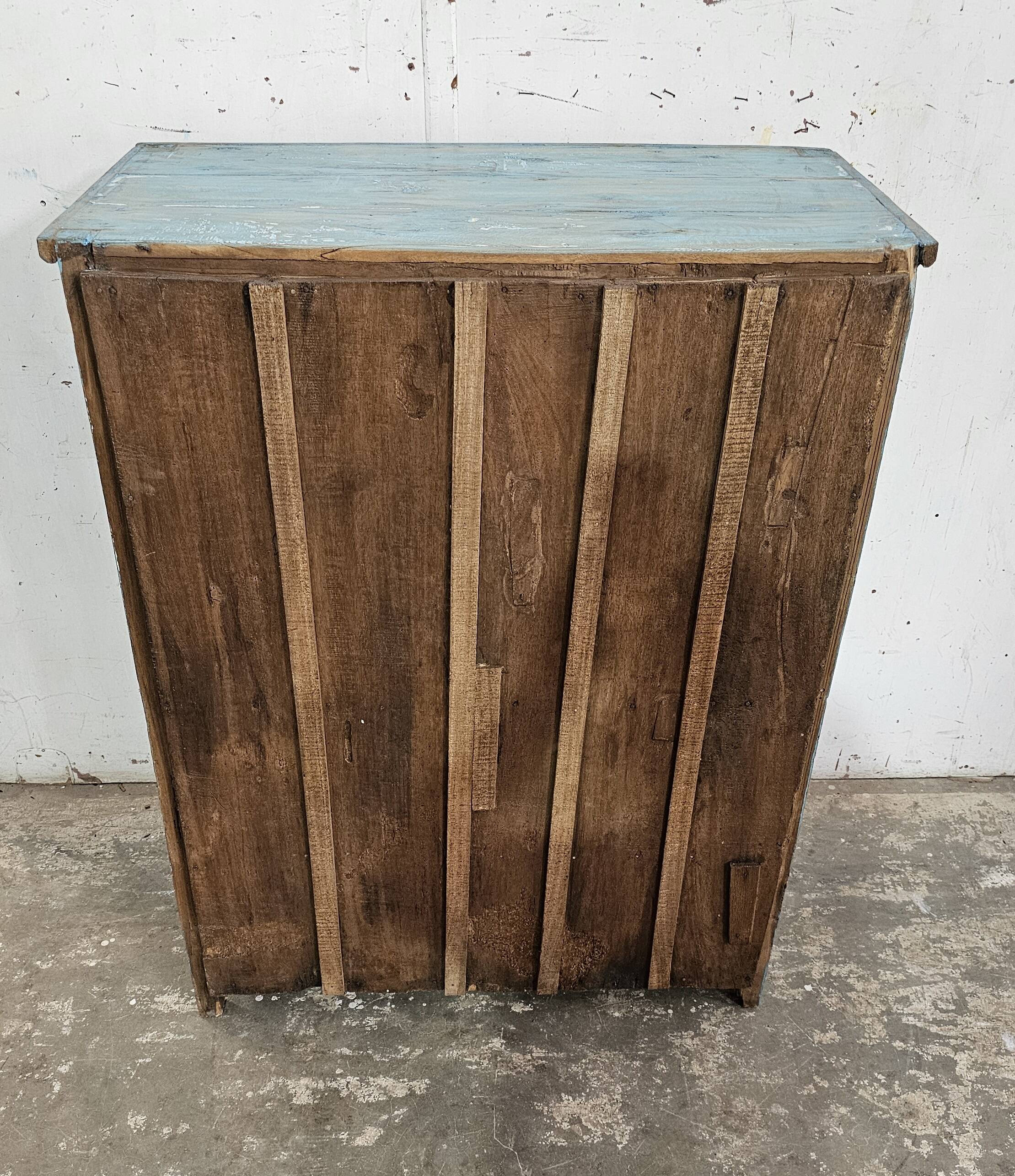 Antique teak sideboard from Burma