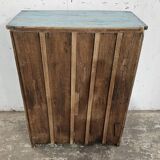 Ancien vaisselier en teck birman