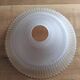 Abat-jour forme coupelle en verre bicolore