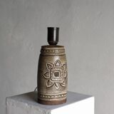 Mid-century stoneware table lamp base by Irma Yourstone | Sweden