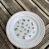 Vintage plates from Lunéville