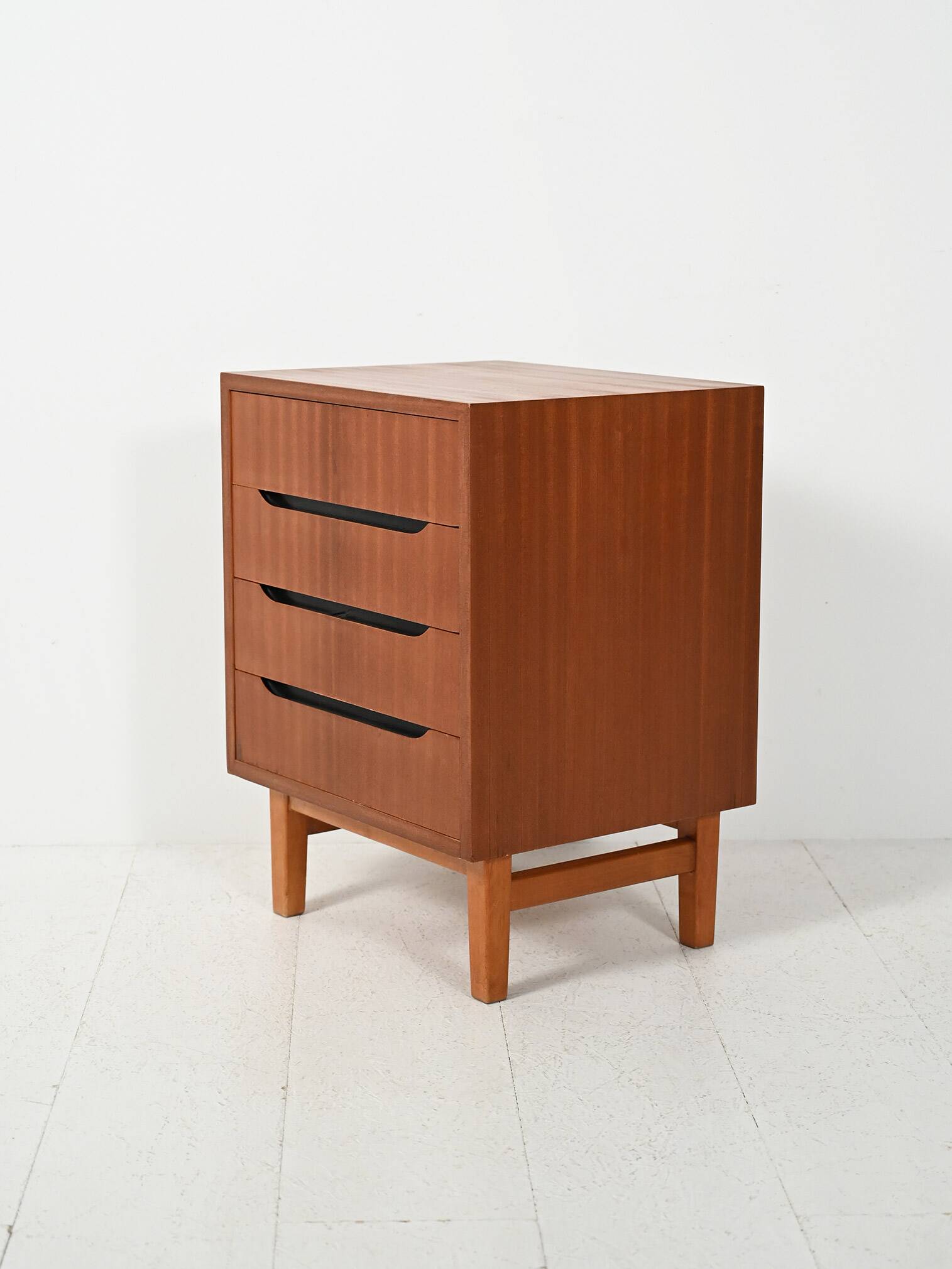 Scandinavian mahogany chest of drawers from the 1950s