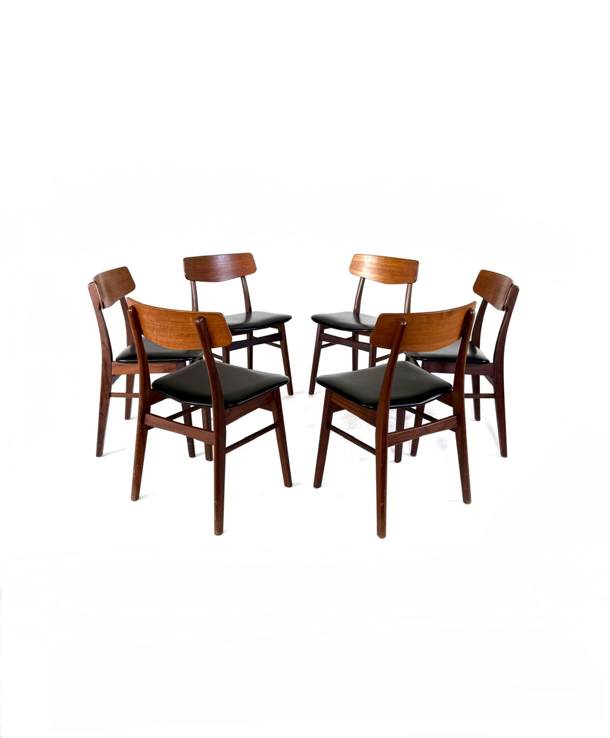 6x dining chair, Farstrup Møbler ‘60